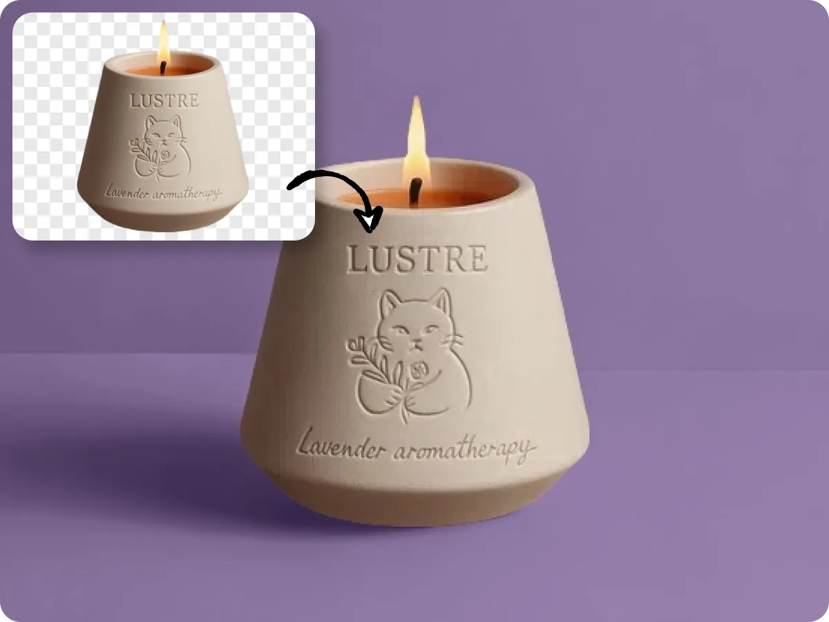 create purple background