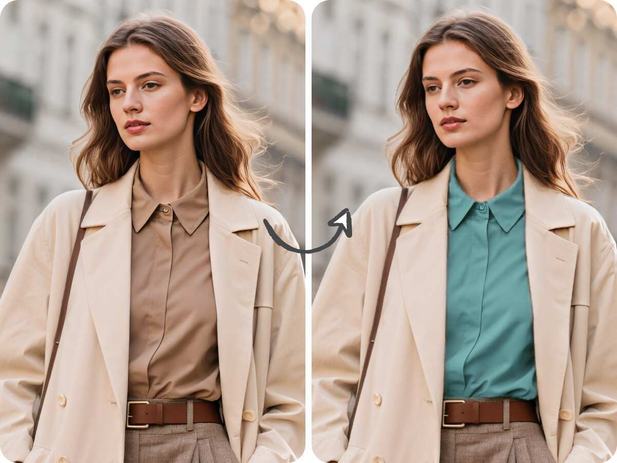 change clothes color