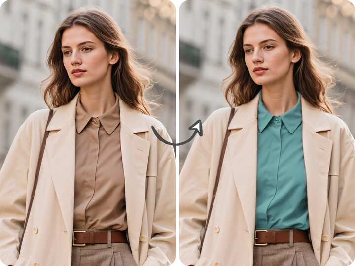 change clothes color