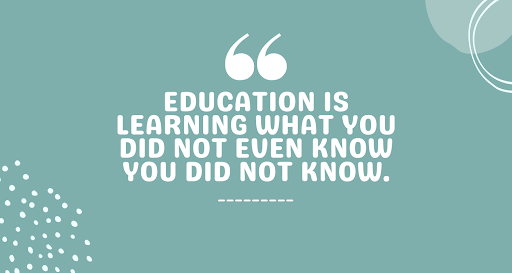 education is learning