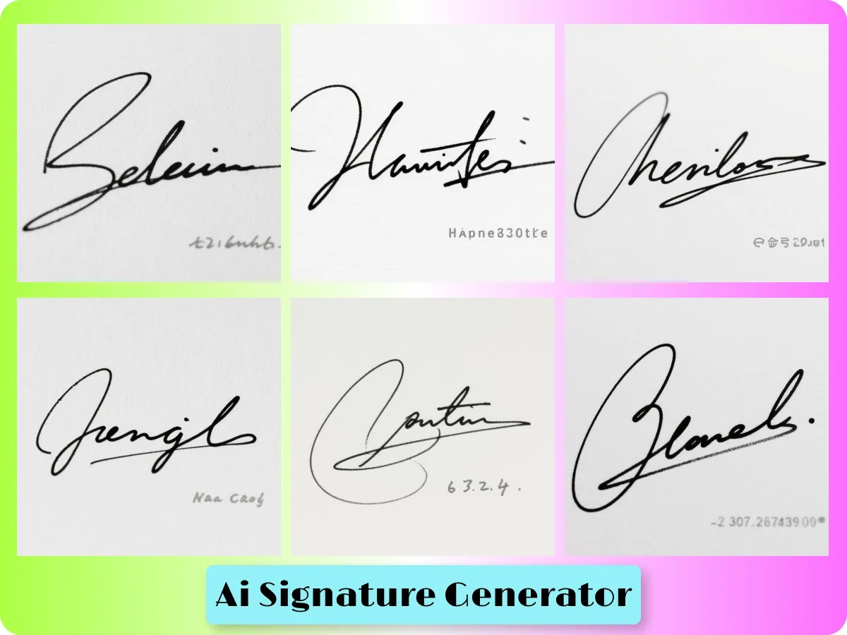 Shape Your Perfect Signature in Your Style