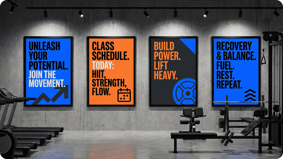 gym poster