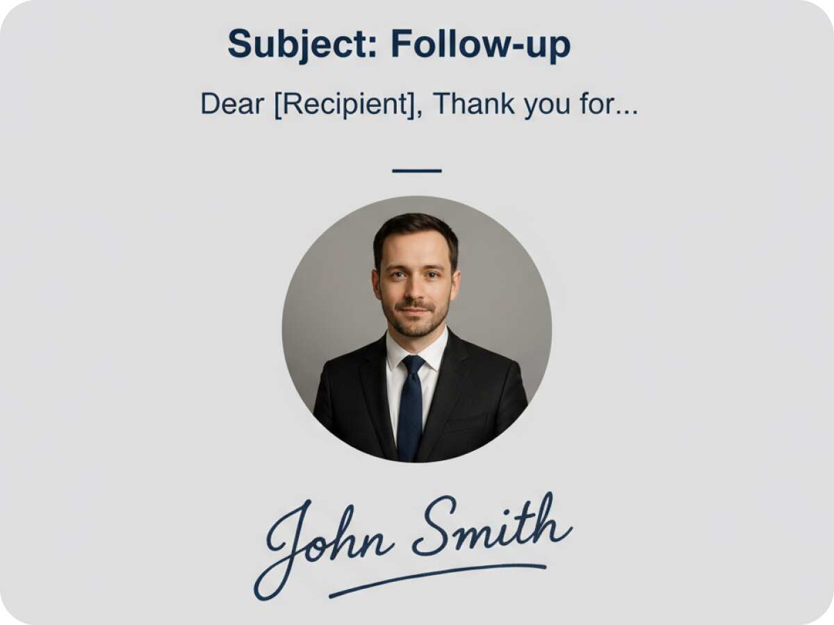 Headshots for Email Signatures