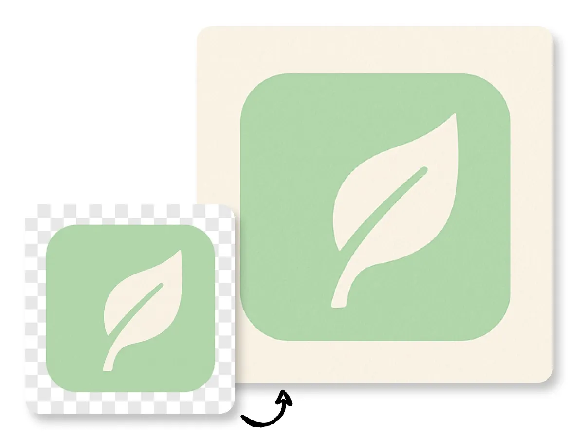 change icon backgrounds