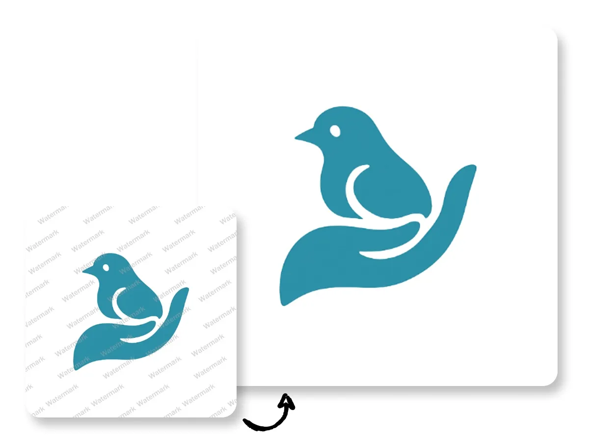 remove texts from icons