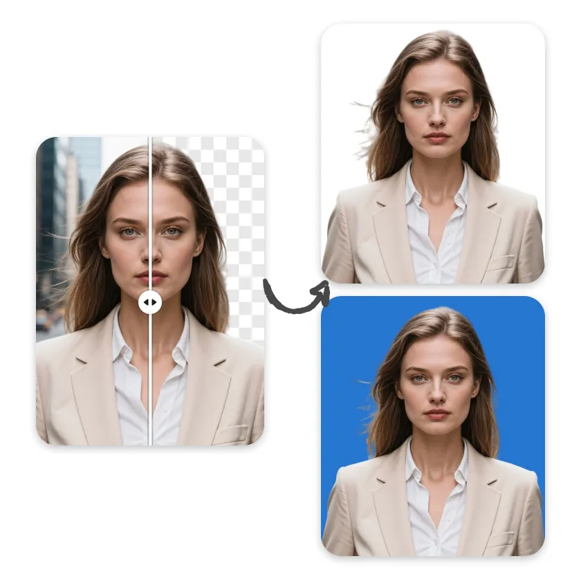 Clean Portrait Cutouts