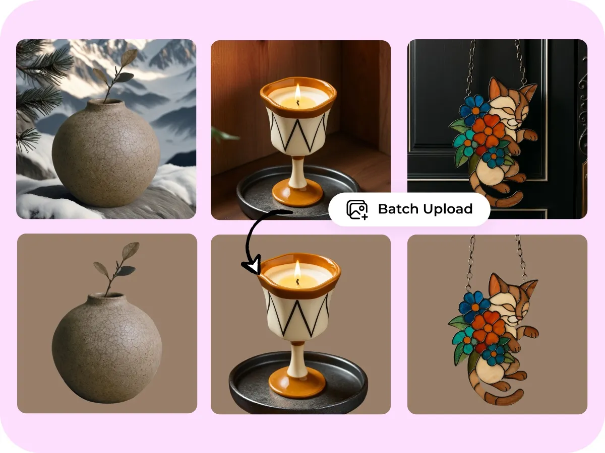 Change Image Background To Light Brown With AI