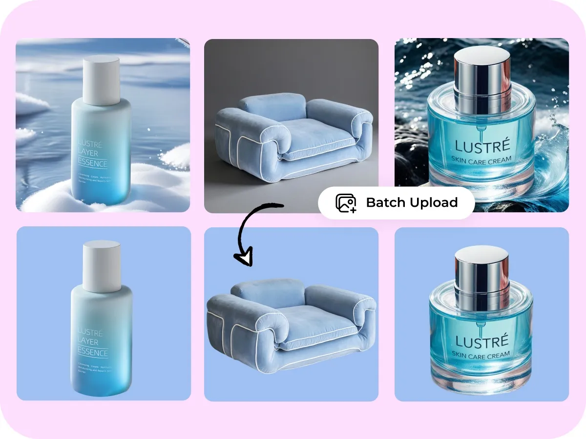 light blue backgrounds