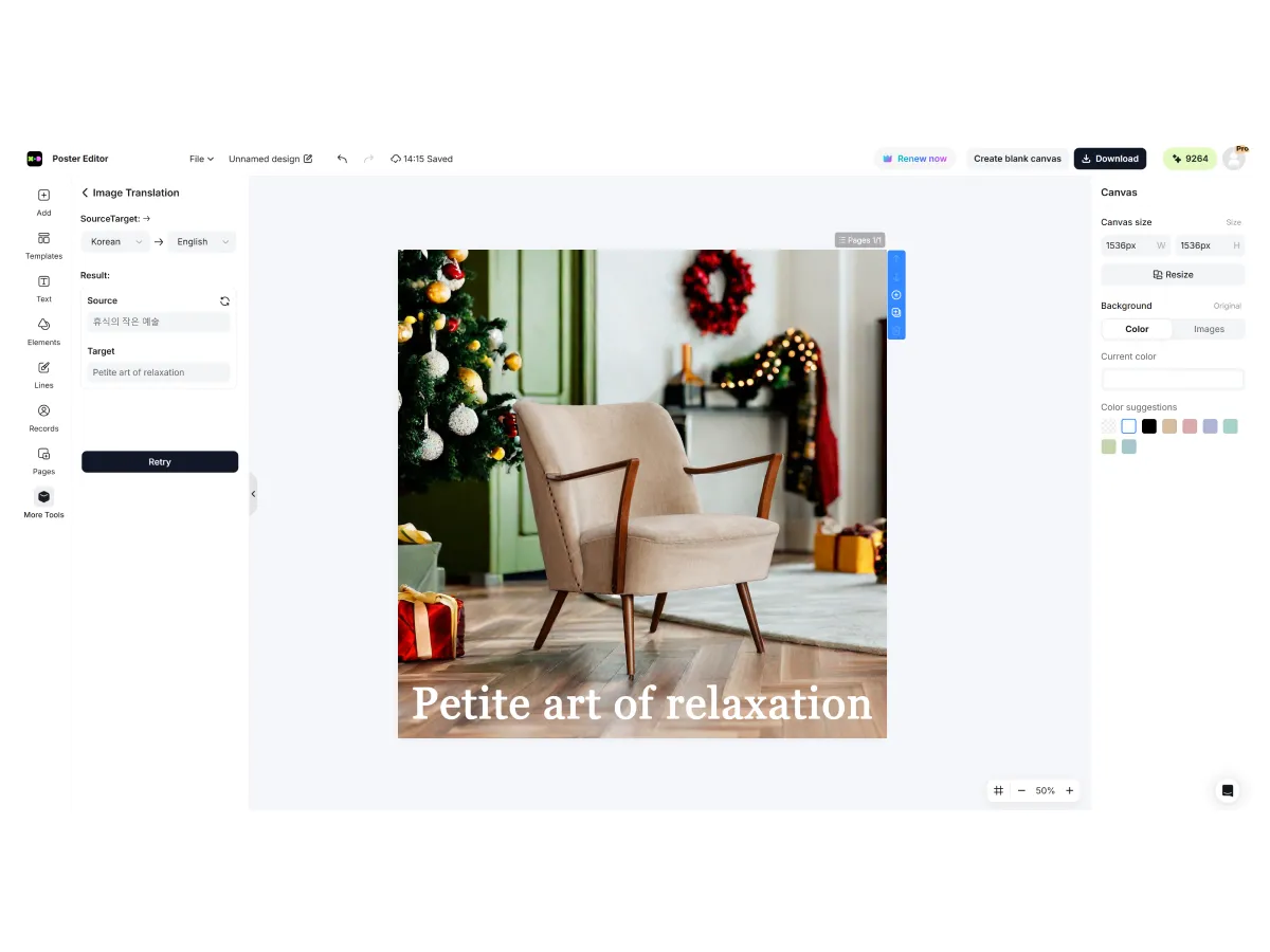 Korean to English Image Translator
