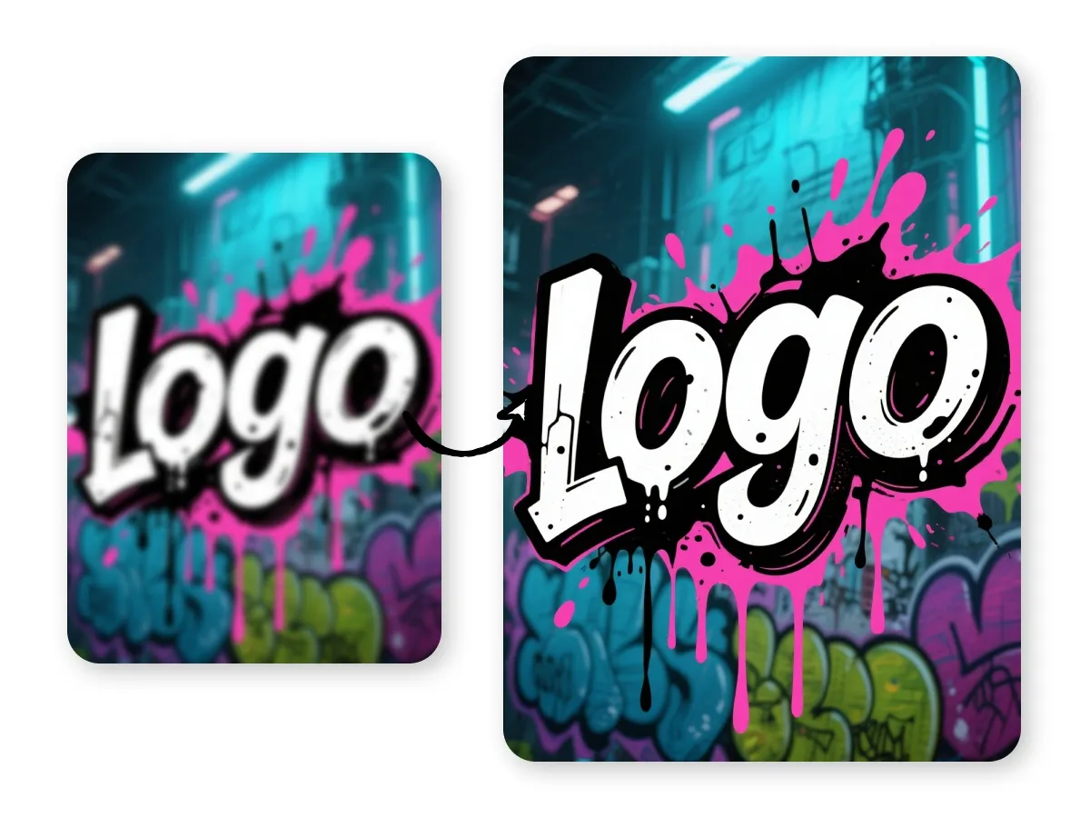 logo quality enhancer