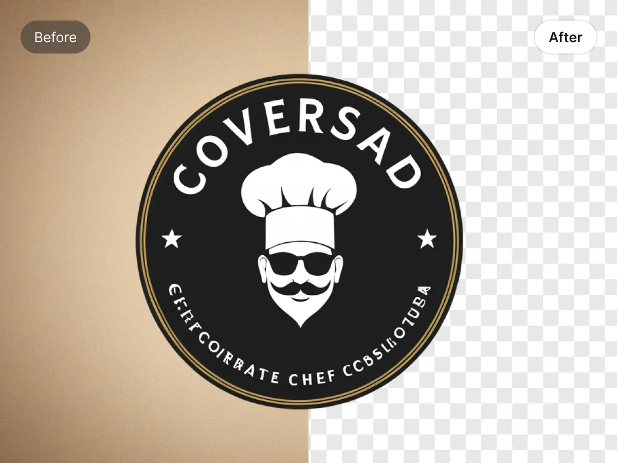 make logo transparent