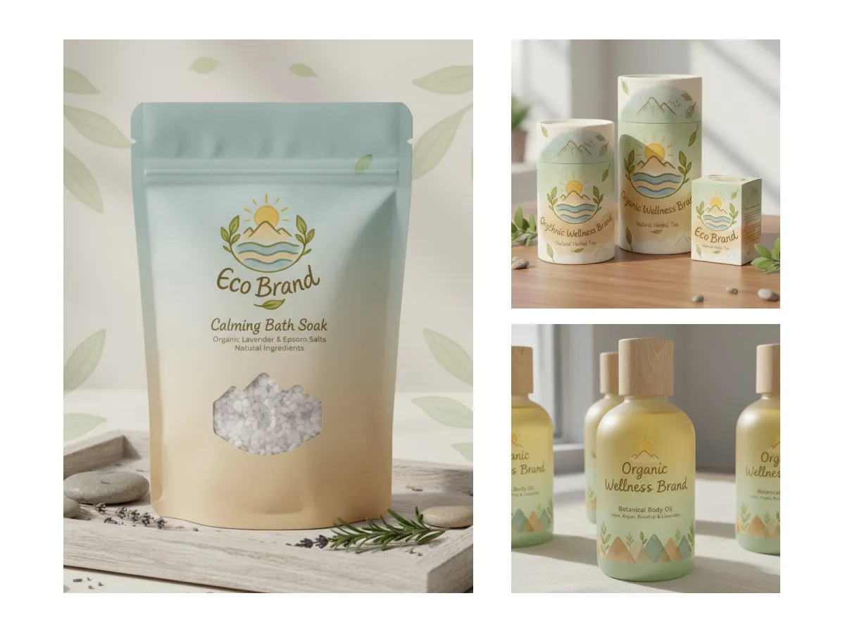 Marketplace-Focused Logo Mockups