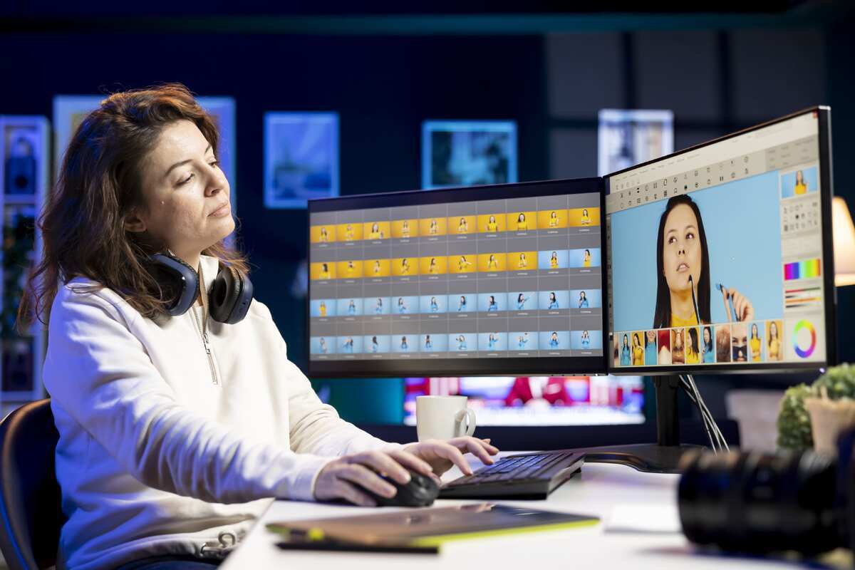 photo editor selects best editorial photographs advertising campaign