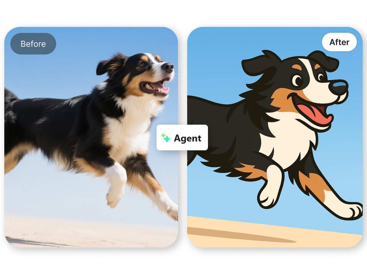photos to cartoons