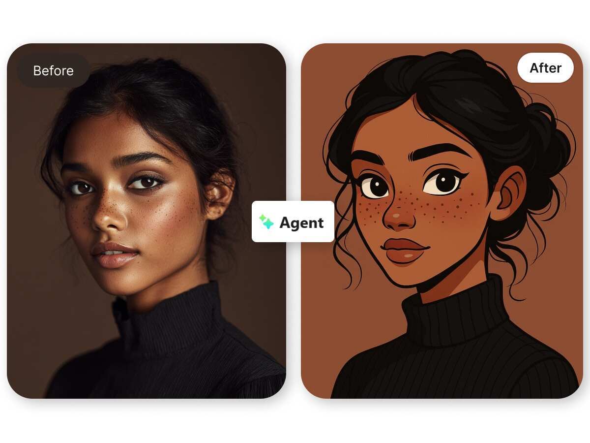 selfie to cartoon