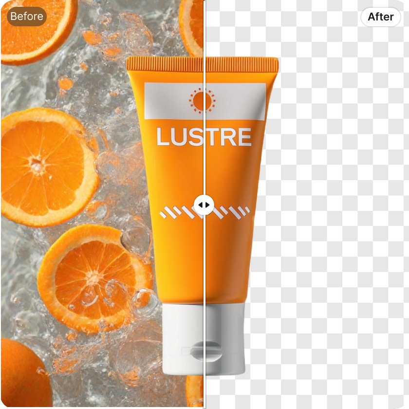 ai product photograph