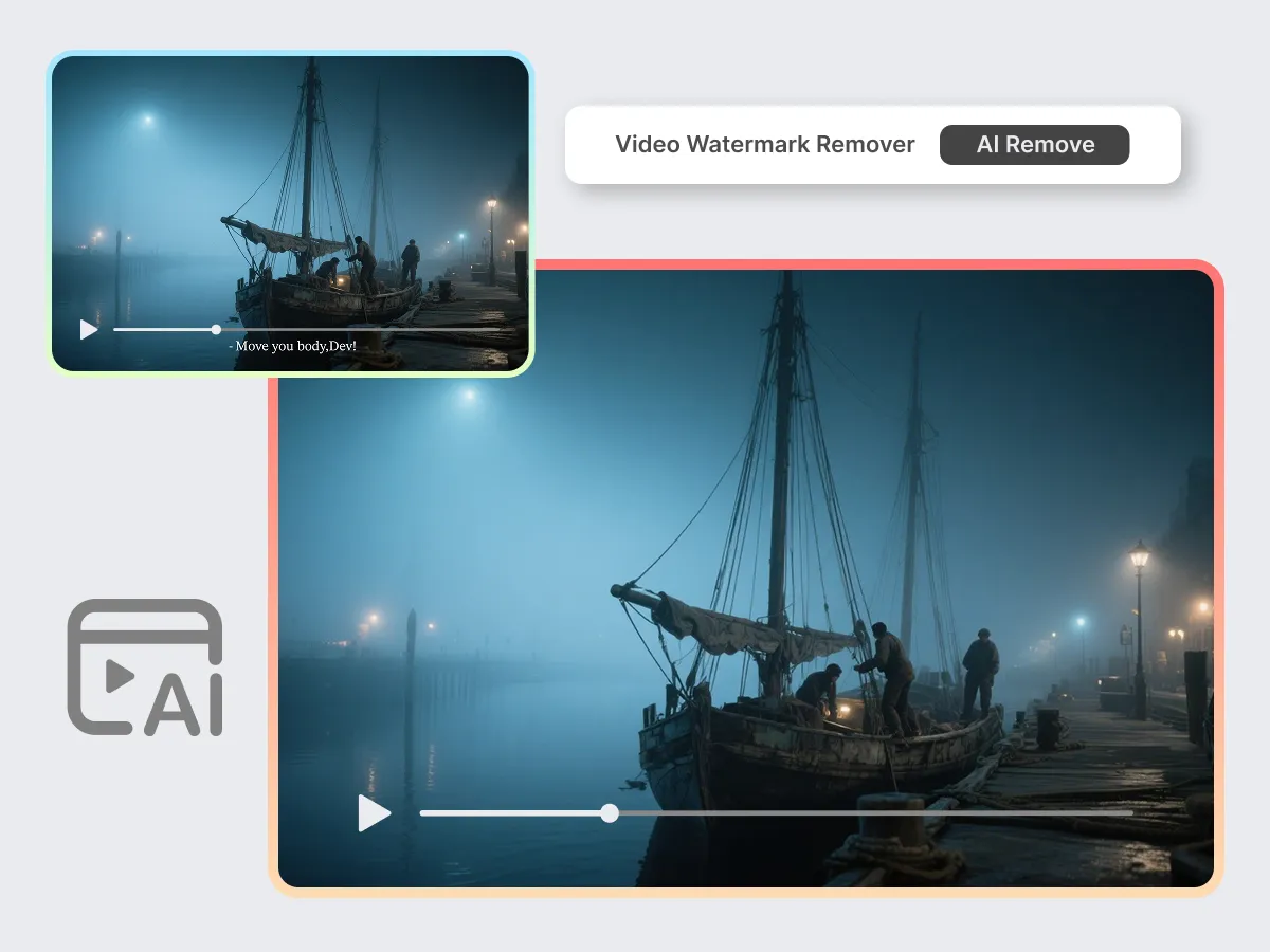 remove video subtitles