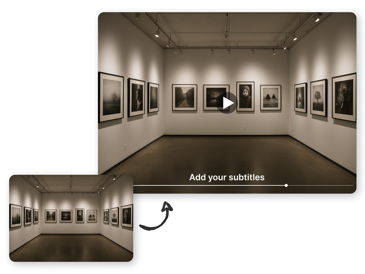 For Photographers – Showcase Work with Motion