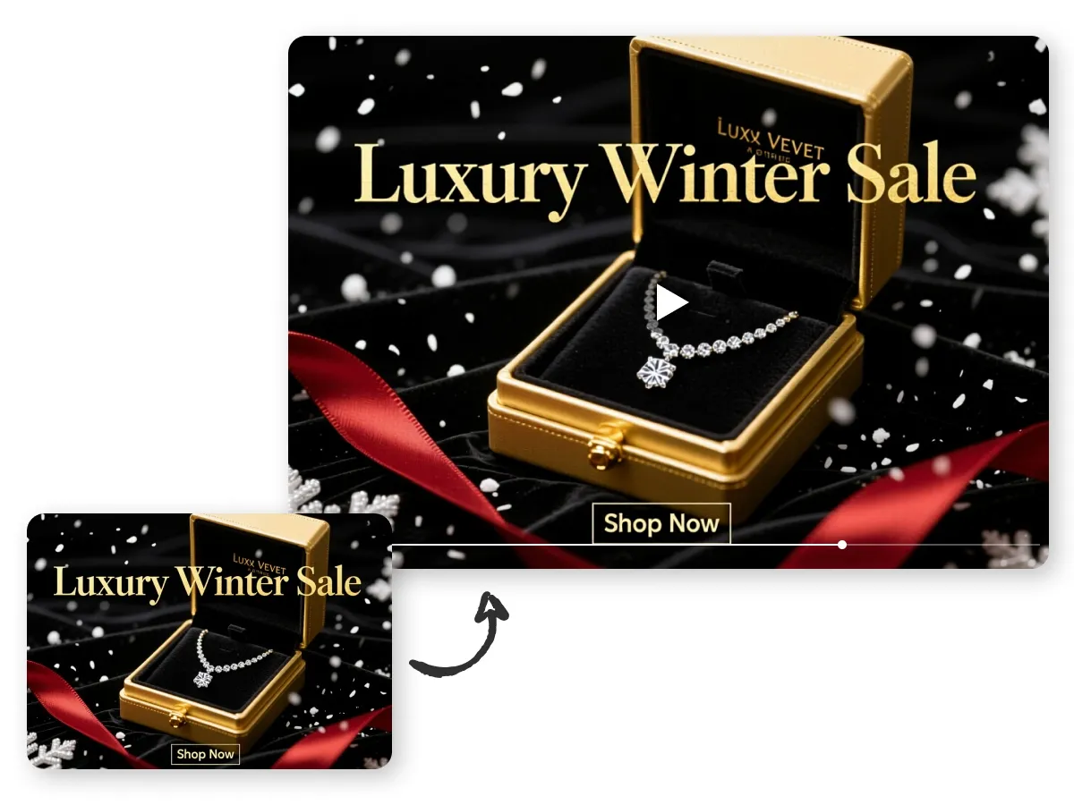 For E-commerce – Turn Products into Motion Displays