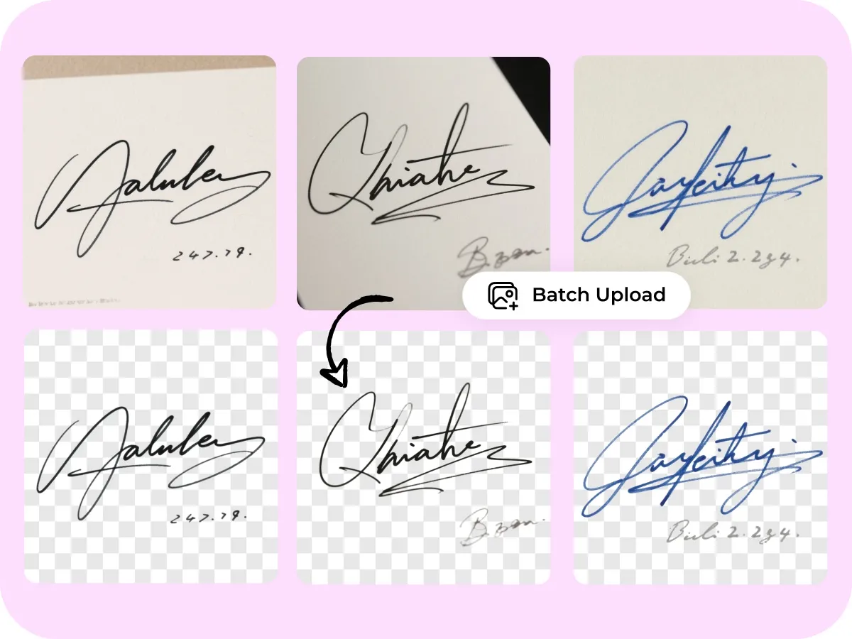 Clean & Sharp Signature Remover