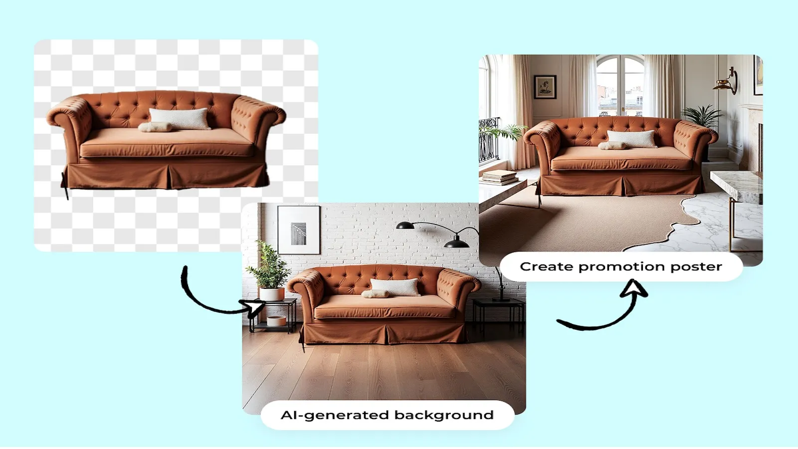 Add Virtual Staging to Empty Rooms