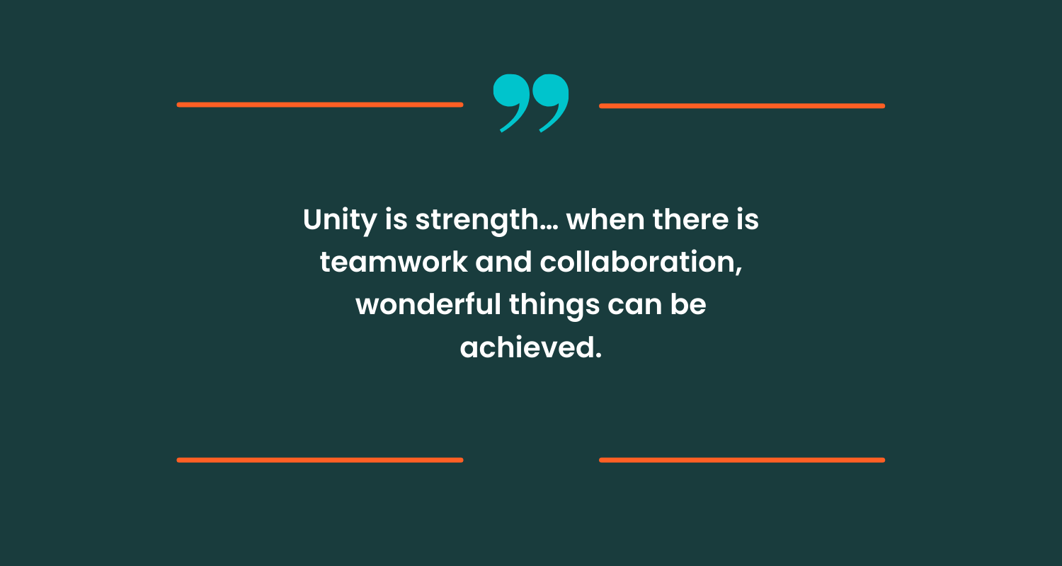 unity is strength