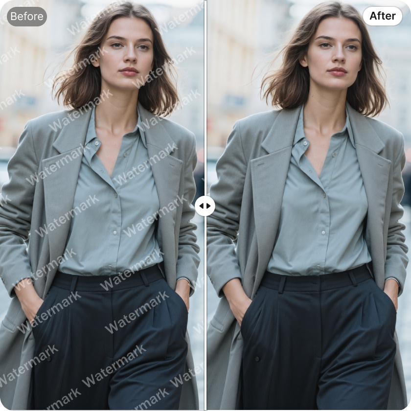 remove texts on images