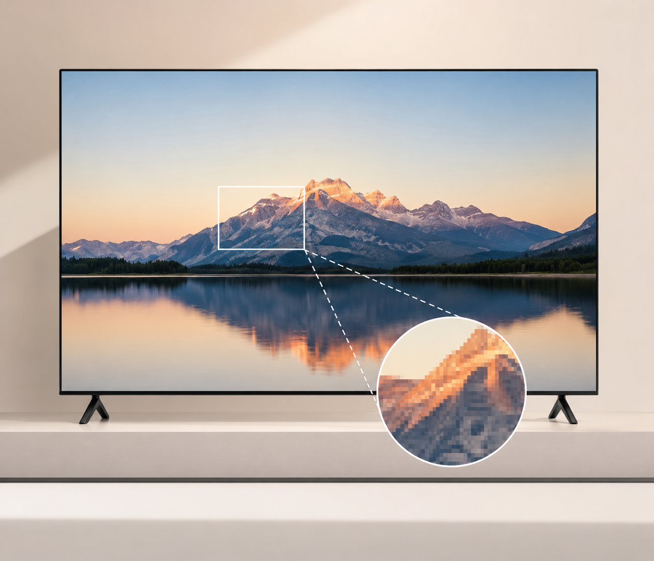 Zawa AI Image Upscaler for 4K TV