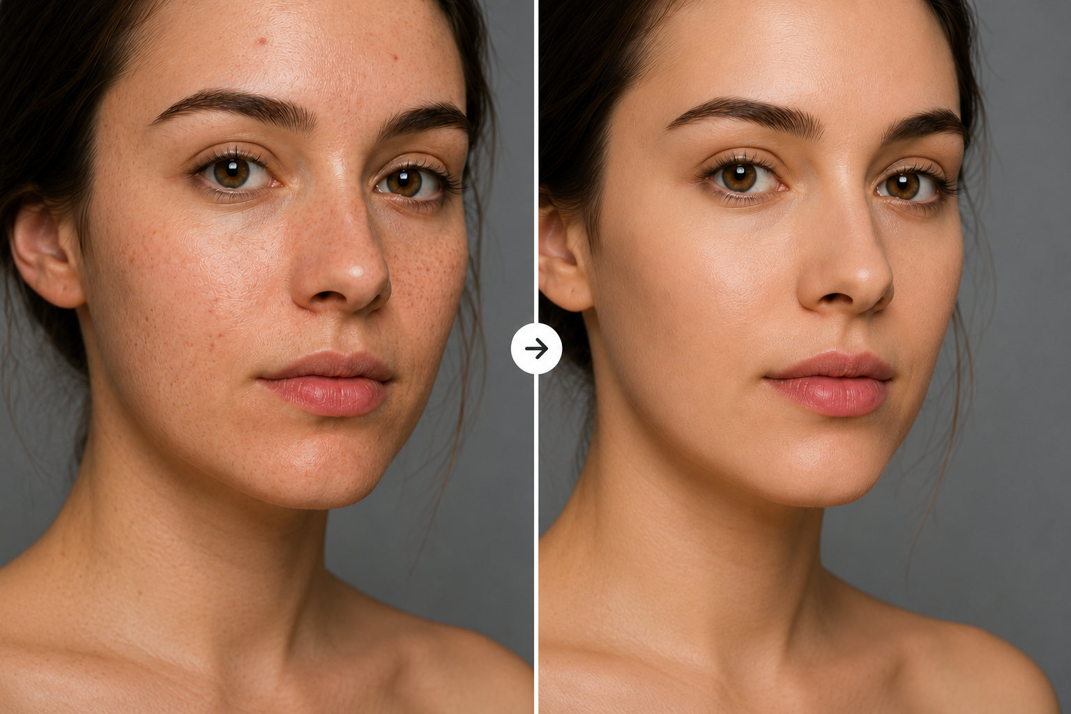 Zawa AI skin retouching editor
