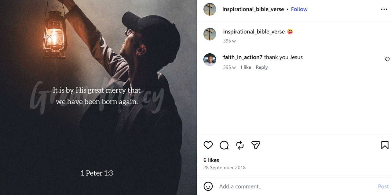 Inspirational Bible verse posts