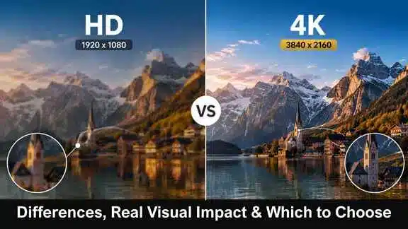 HD vs 4K