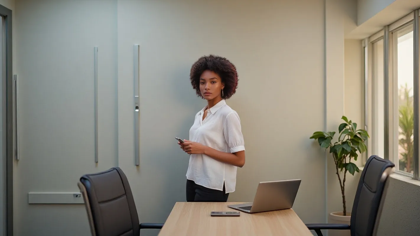 office background maker