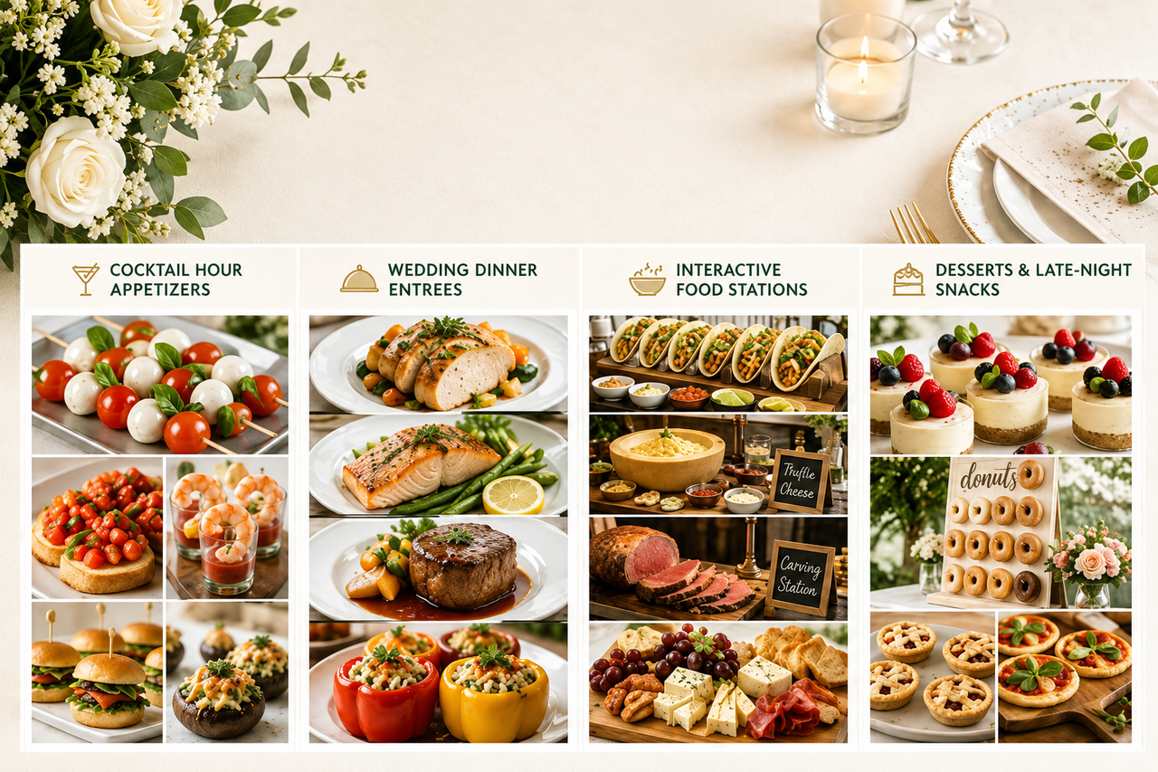 RoboNeo AI Menu Maker wedding menu ideas