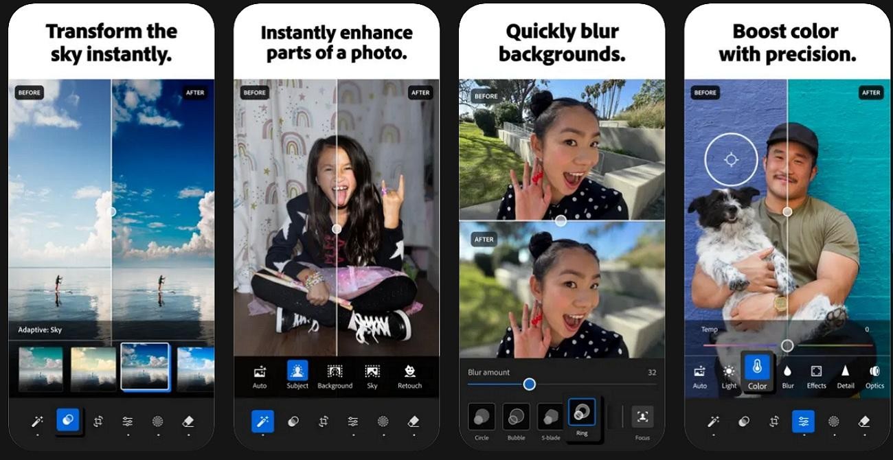adobe lightroom photo editing app