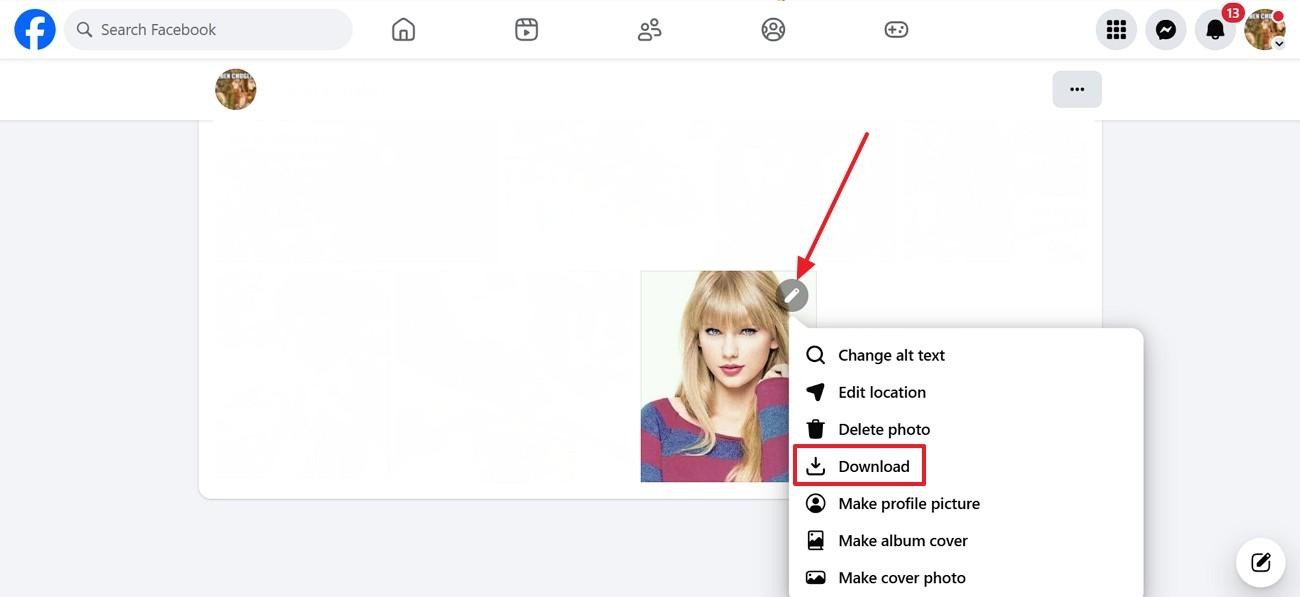 facebook profile images download