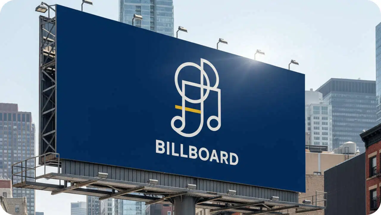 big advertising board