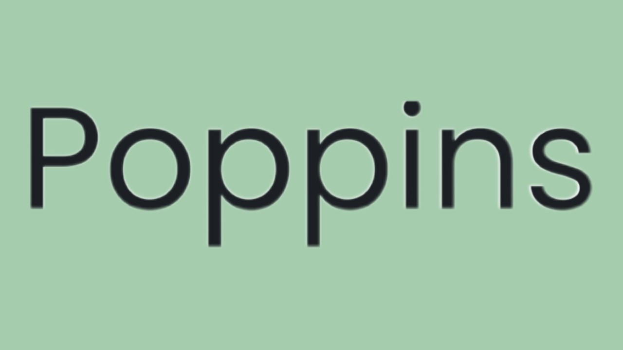 Poppins (Bold/SemiBold)