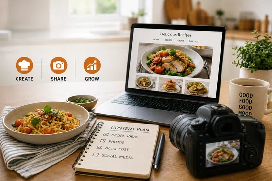 Zawa AI Editor for food blogger content