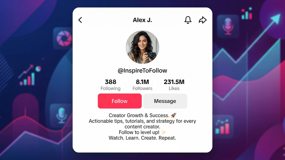 tiktok bio ideas