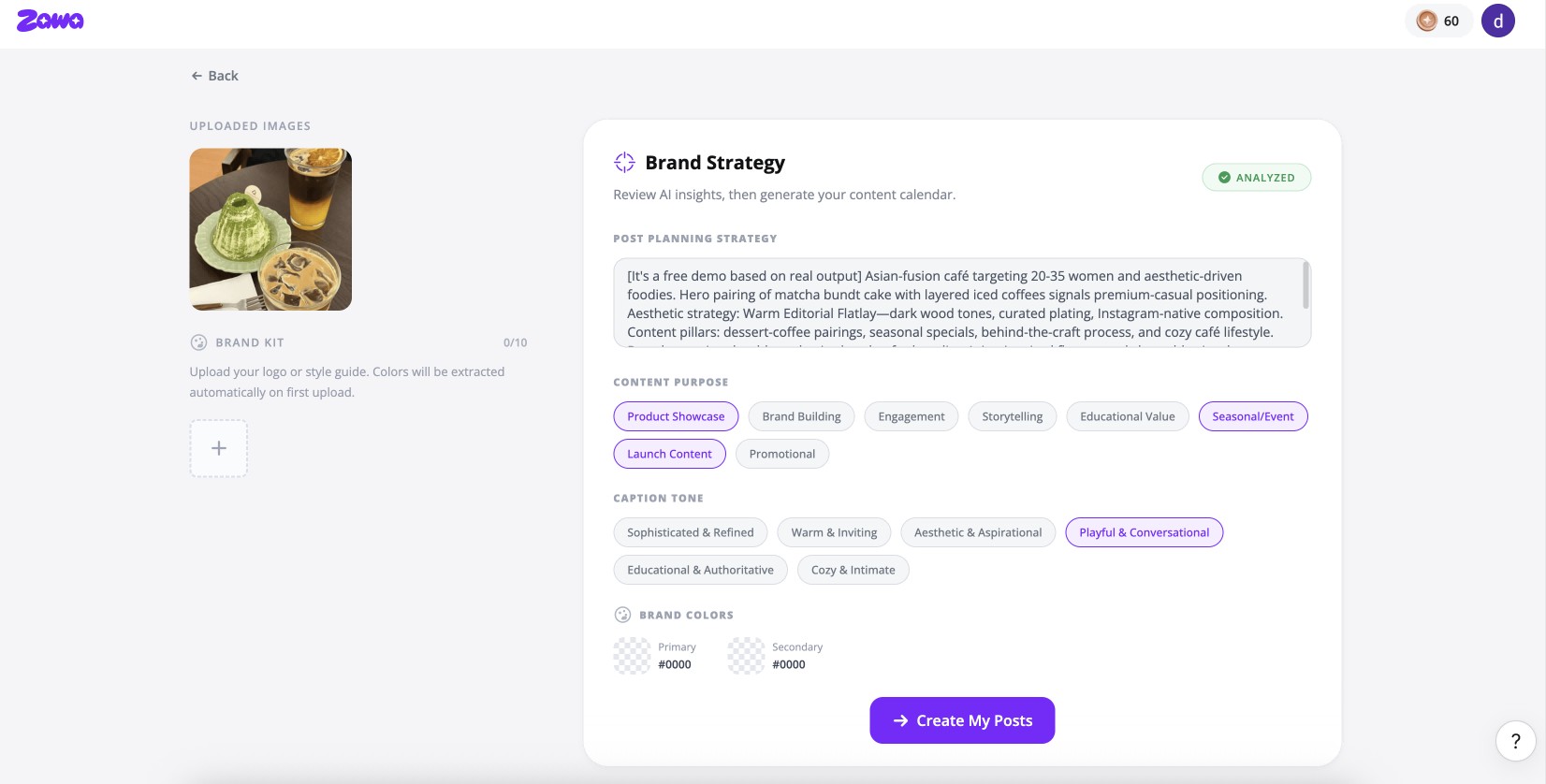 Zawa analyze brand stratergy