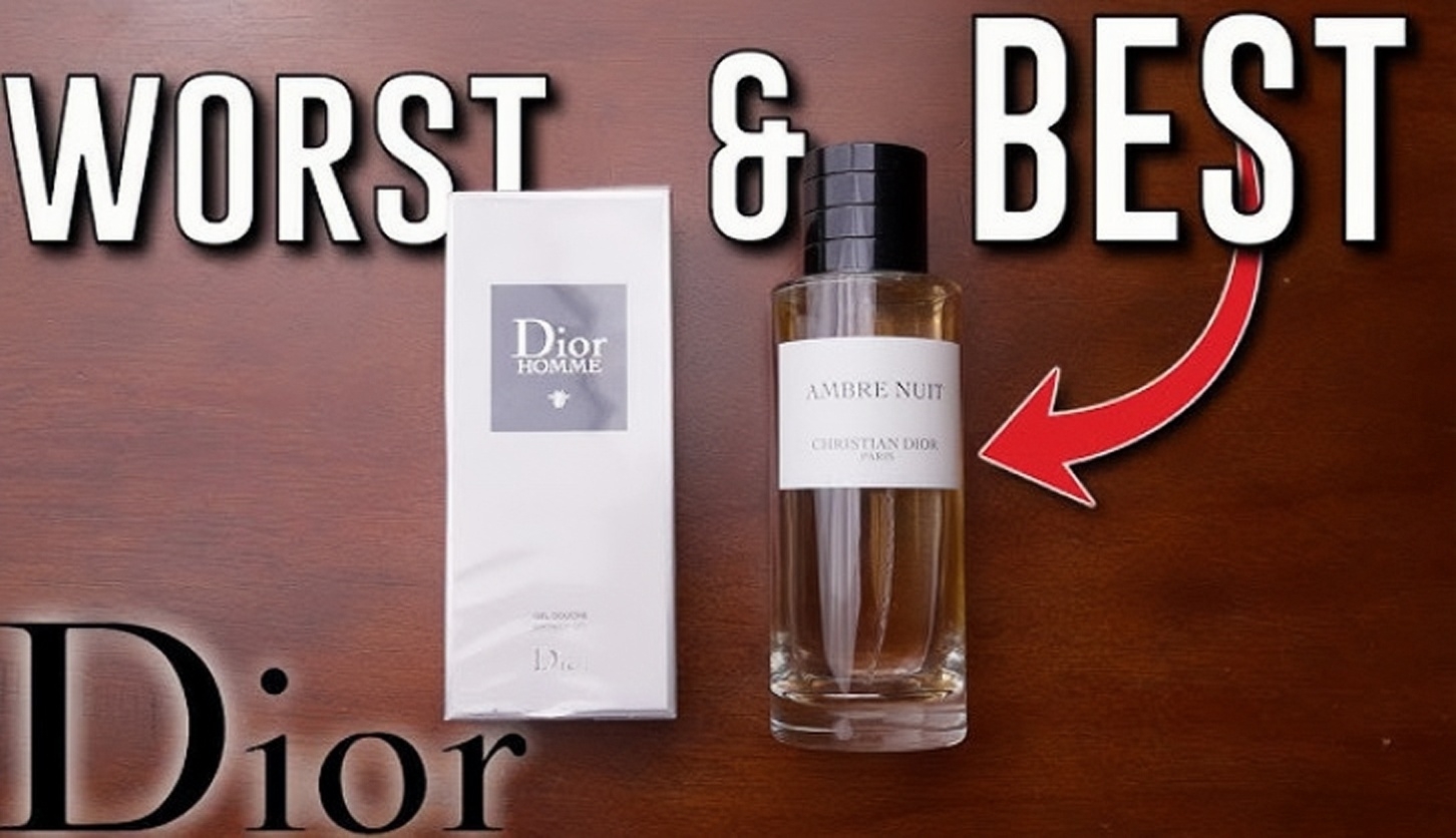 Dior perfume close-up review