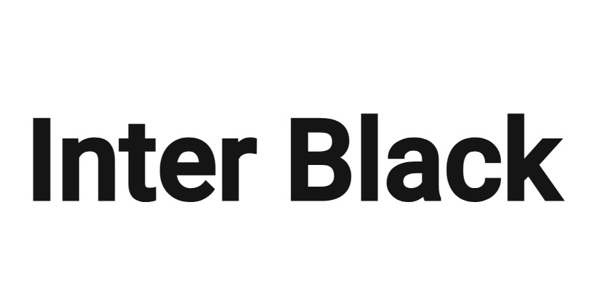 Inter (Bold)