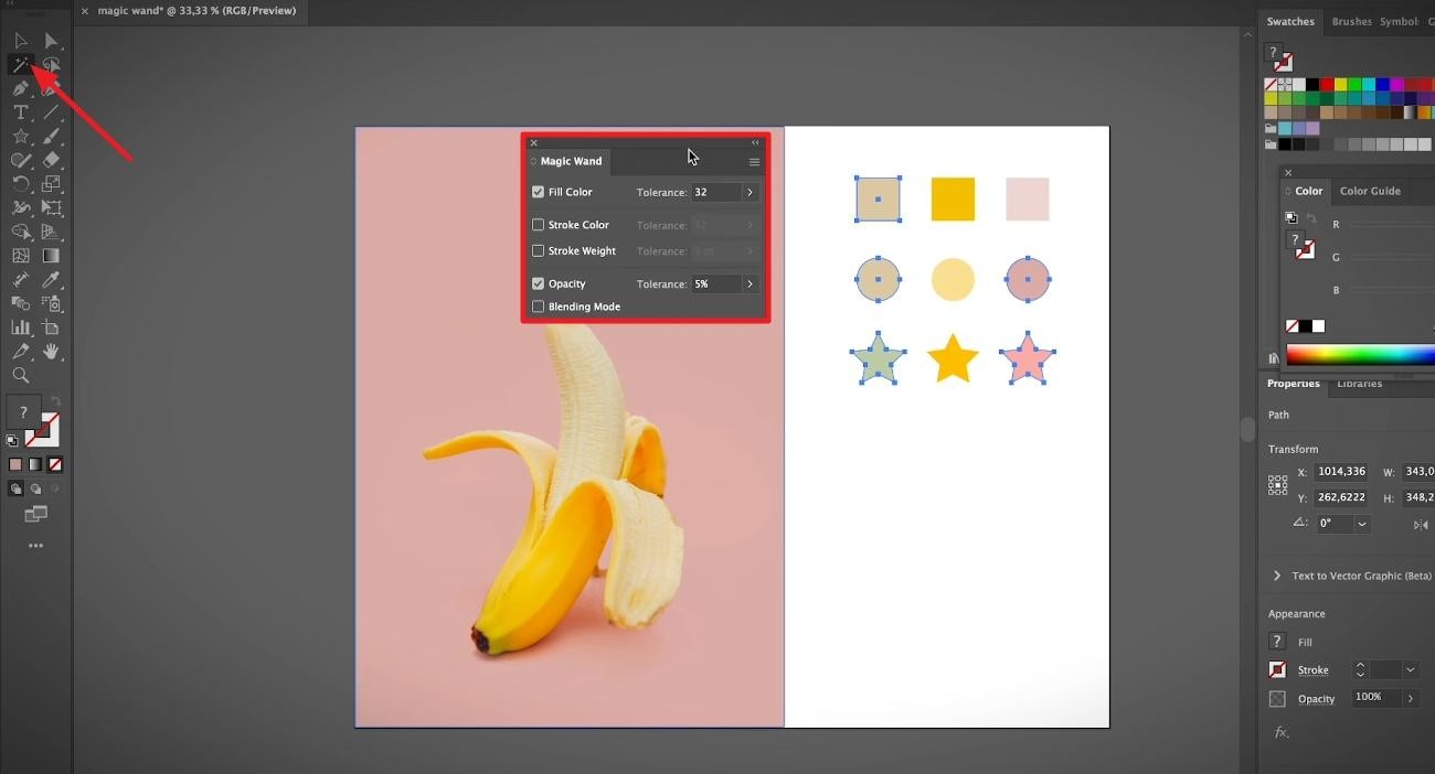 adjust magic wand values
