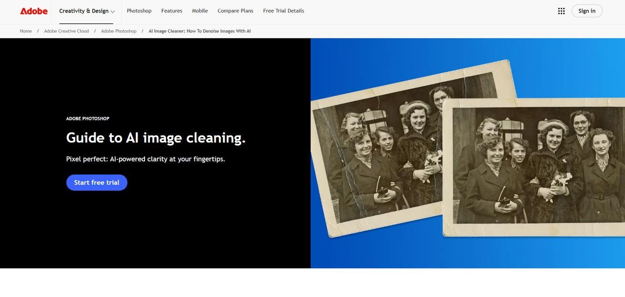 Adobe Photoshop interface