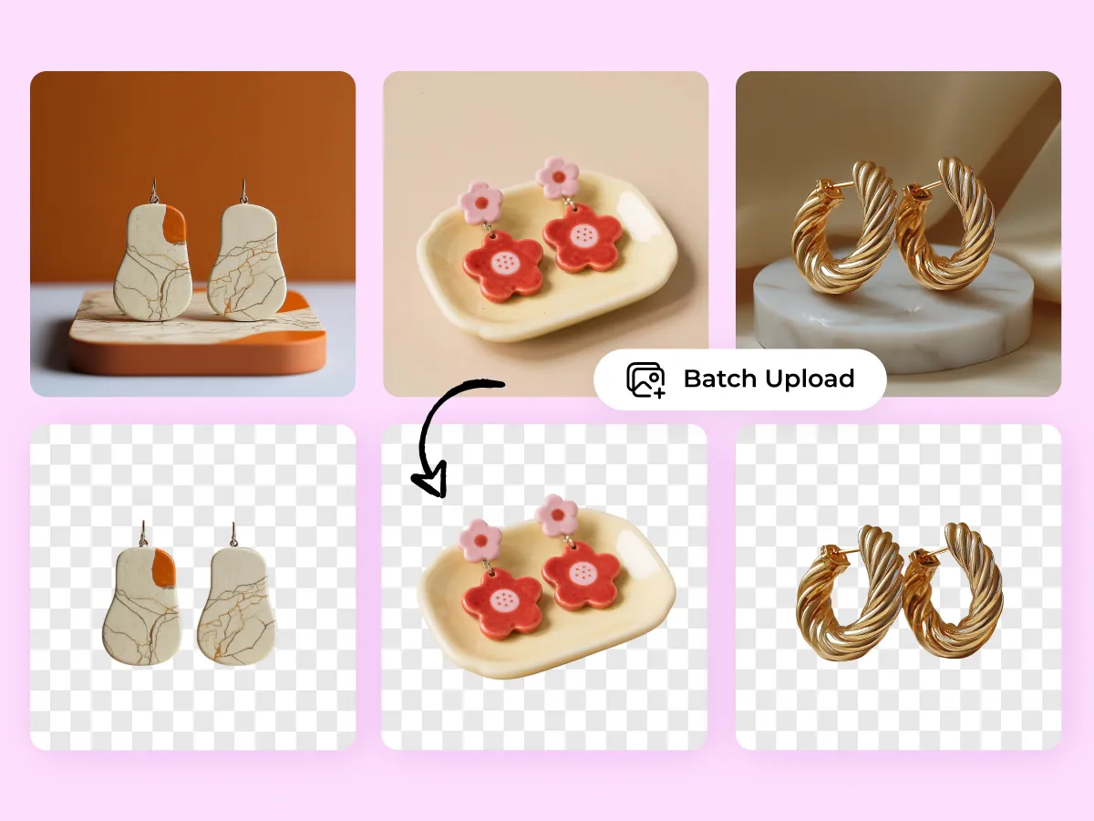 Ideal for Batch Background Removal