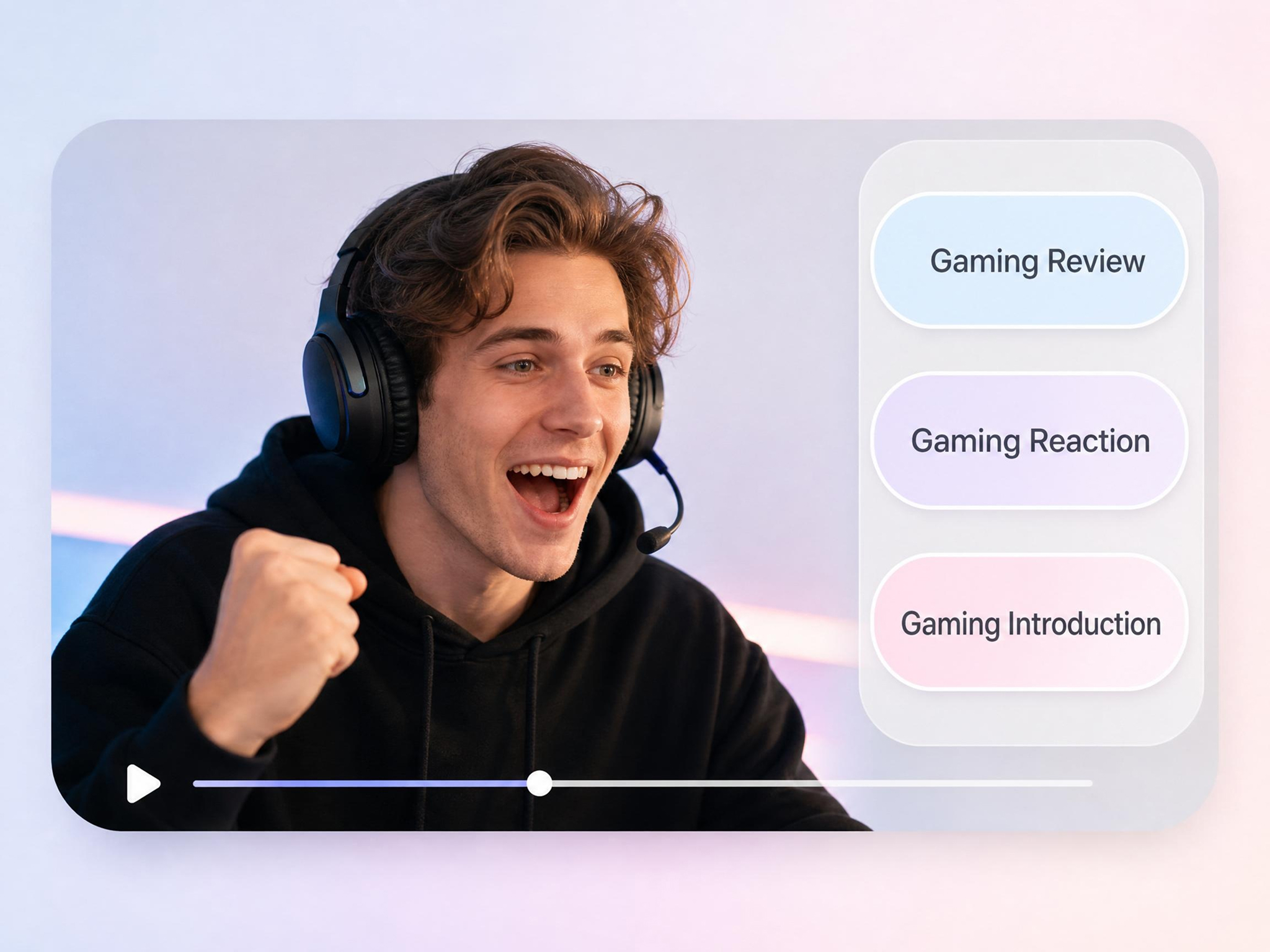 Crie intros para jogos