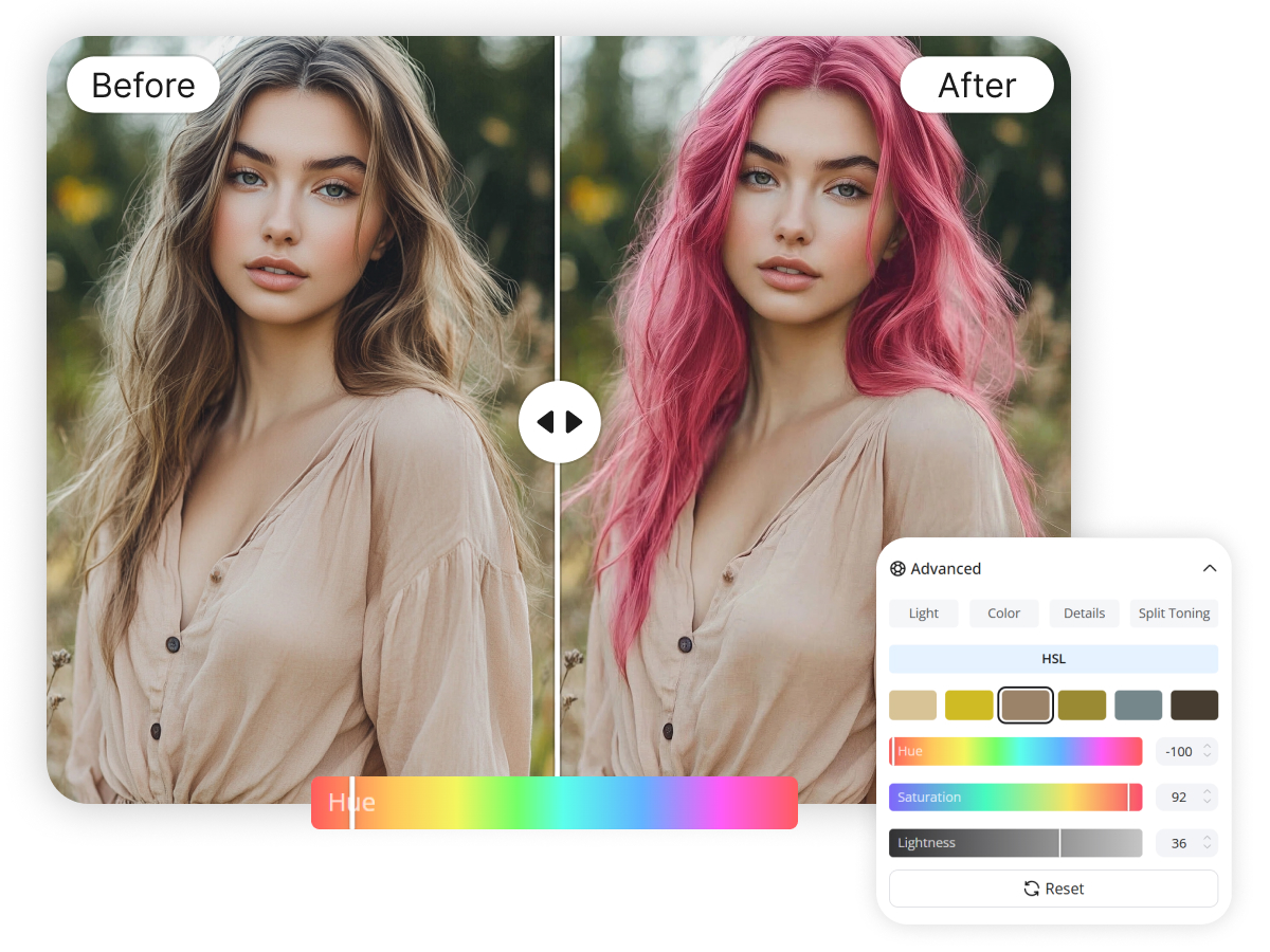 image color changer