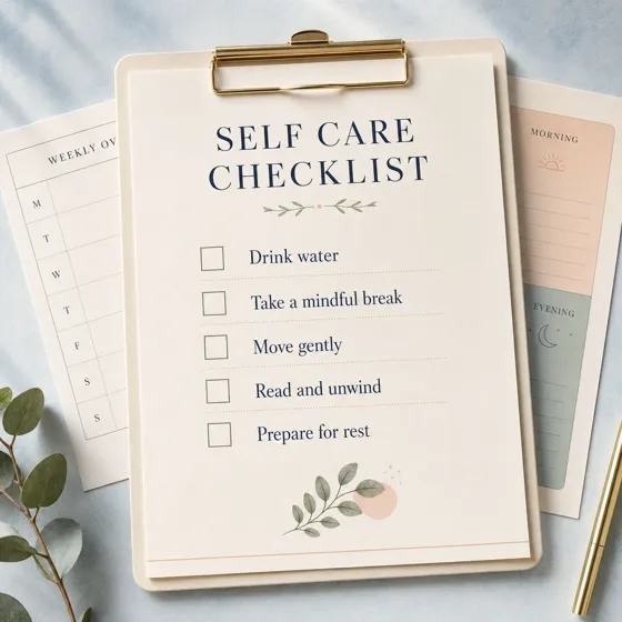 self care checklist
