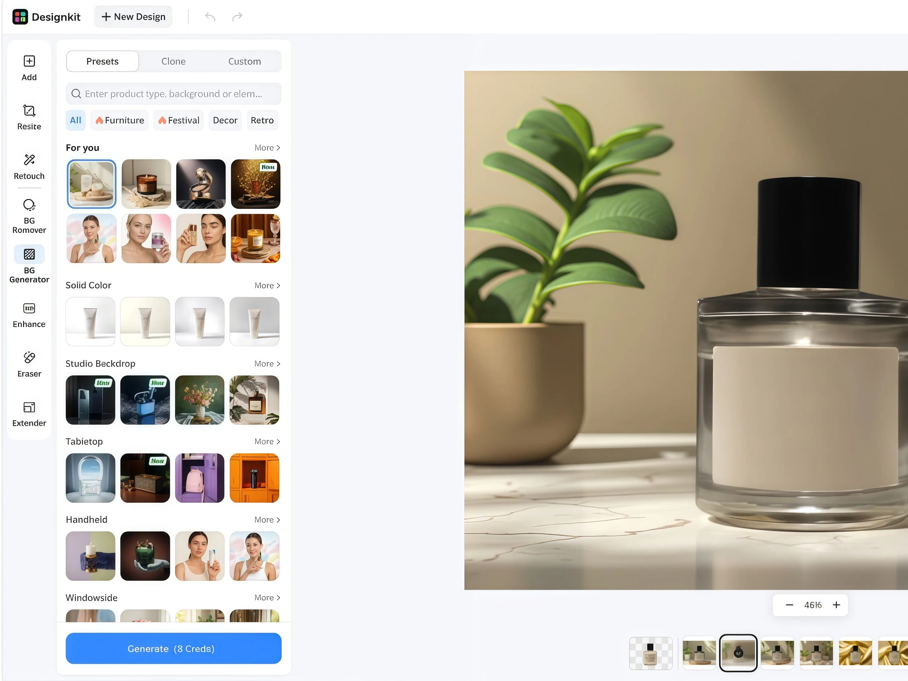 Preview, Refine and Download