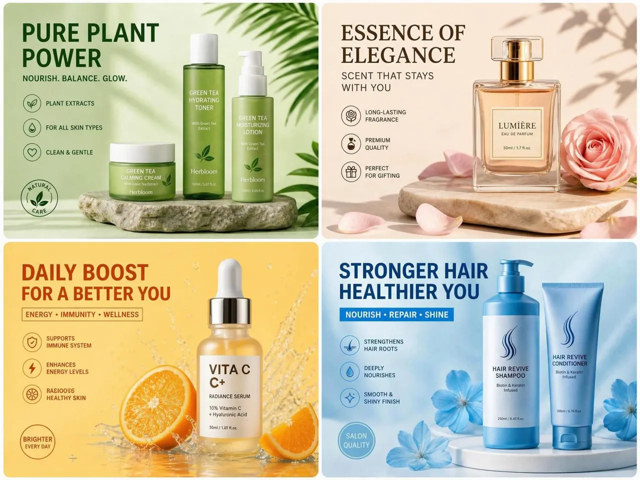 Melhore imagens de skincare para aumentar conversões